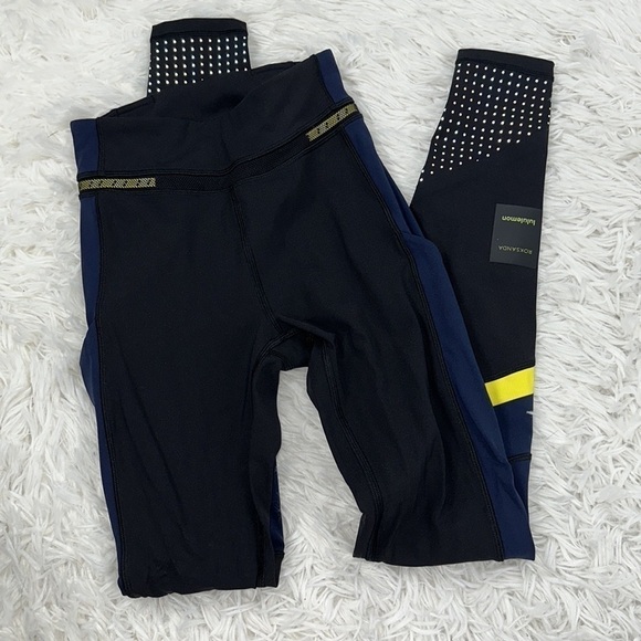 Lululemon Break New Ground Tight *lululemon x Roksanda Black / True Navy / Sonic - Picture 2 of 6